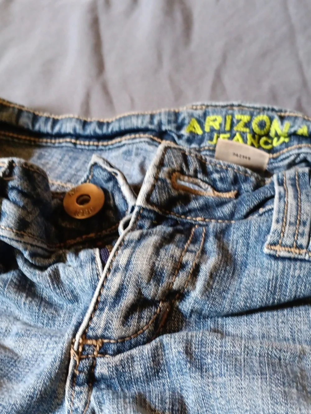 Arizona Juniors Light Blue Denim  Shorts